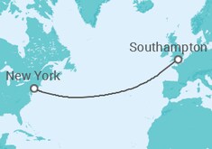 Itinerario del Crucero USA - Cunard