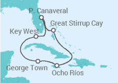 Itinerario del Crucero USA, Islas Caimán, Jamaica - Norwegian Cruise Line