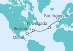 Itinerario del Crucero Bermudas, Portugal - Celebrity Cruises