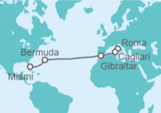 Itinerario del Crucero Italia, Gibraltar, Bermudas - Celebrity Cruises
