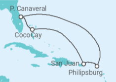 Itinerario del Crucero Puerto Rico, Saint Maarten - Royal Caribbean