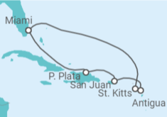 Itinerario del Crucero Antigua Y Barbuda, Puerto Rico - Celebrity Cruises