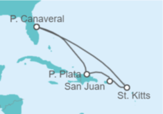 Itinerario del Crucero Puerto Rico - Celebrity Cruises