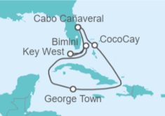Itinerario del Crucero USA, Islas Caimán - Celebrity Cruises
