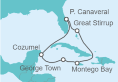 Itinerario del Crucero Jamaica, Islas Caimán, México - Norwegian Cruise Line