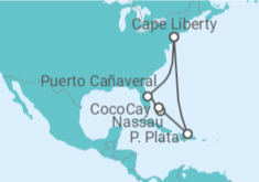 Itinerario del Crucero USA, Bahamas - Royal Caribbean