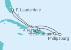 Itinerario del Crucero Islas Vírgenes - Eeuu, Saint Maarten - Celebrity Cruises