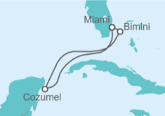 Itinerario del Crucero México - Celebrity Cruises