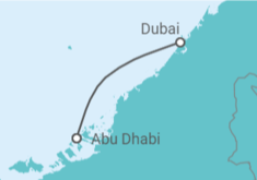 Itinerario del Crucero Emiratos Arabes - Costa Cruceros