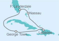 Itinerario del Crucero Bahamas, Islas Caimán - Celebrity Cruises