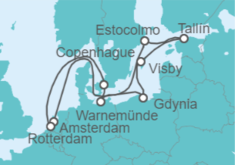 Itinerario del Crucero Polonia, Suecia, Estonia, Alemania, Dinamarca - Celebrity Cruises