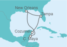 Itinerario del Crucero USA, México - Celebrity Cruises