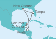 Itinerario del Crucero USA, Honduras, México - Celebrity Cruises