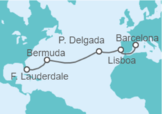 Itinerario del Crucero Portugal, Bermudas - Celebrity Cruises