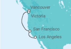 Itinerario del Crucero Canadá, USA - Celebrity Cruises