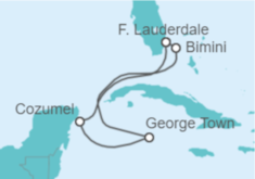 Itinerario del Crucero México, Islas Caimán - Celebrity Cruises