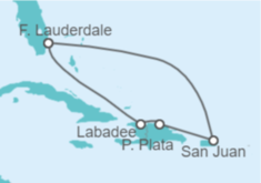 Itinerario del Crucero Puerto Rico - Celebrity Cruises