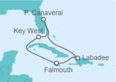 Itinerario del Crucero USA, Jamaica - Celebrity Cruises