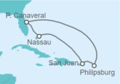 Itinerario del Crucero Bahamas, Puerto Rico, Saint Maarten - Celebrity Cruises