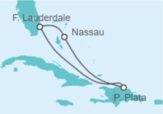 Itinerario del Crucero Bahamas - Celebrity Cruises
