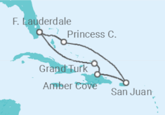 Itinerario del Crucero Puerto Rico, Bahamas - Princess Cruises