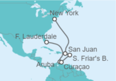 Itinerario del Crucero Aruba, Curaçao, Puerto Rico - Princess Cruises