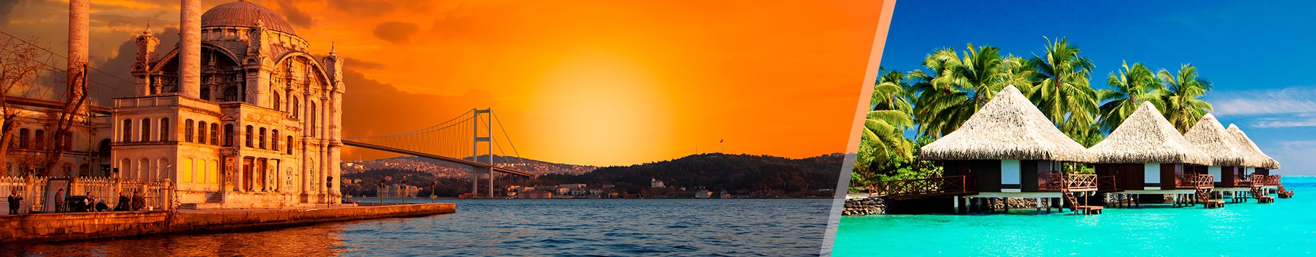 Estambul y Maldivas