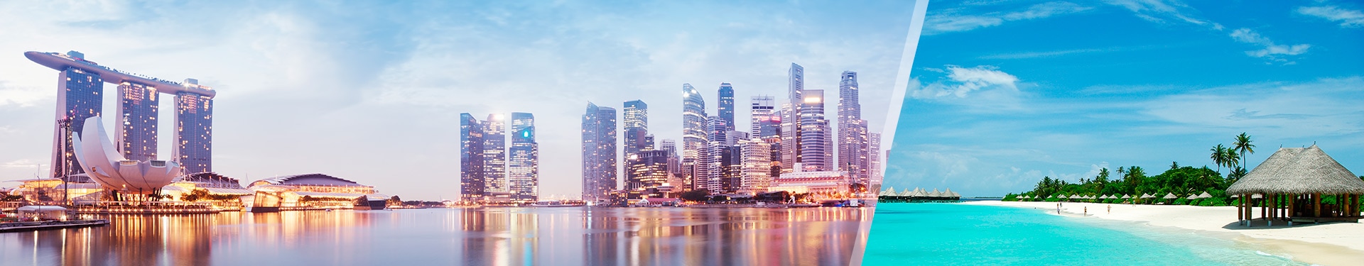 Singapur y Maldivas