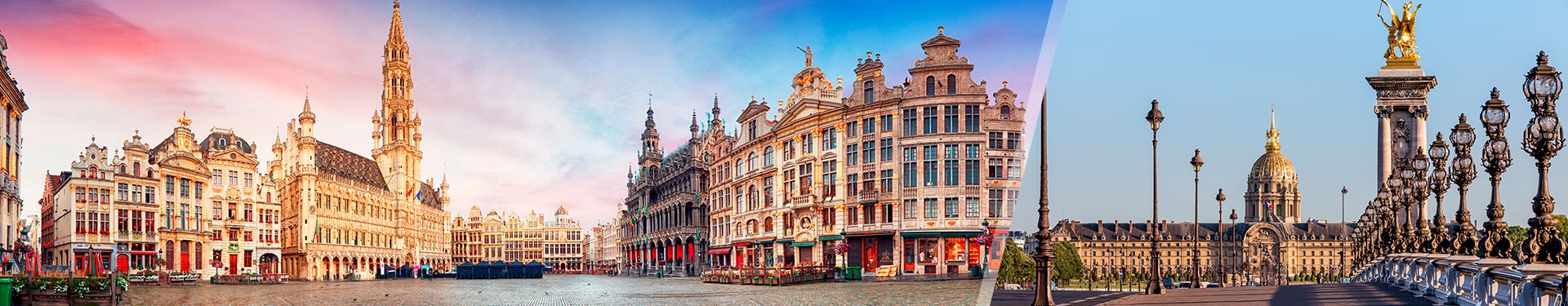 Bruselas y París en tren