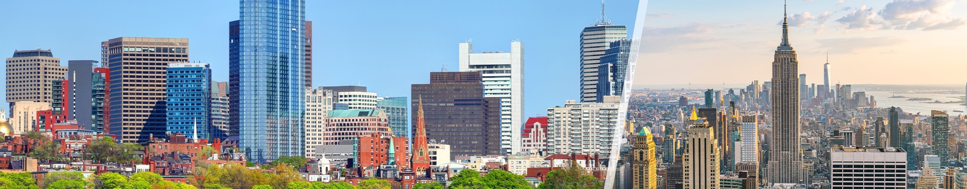 Boston, Nueva York y Nueva Orleans