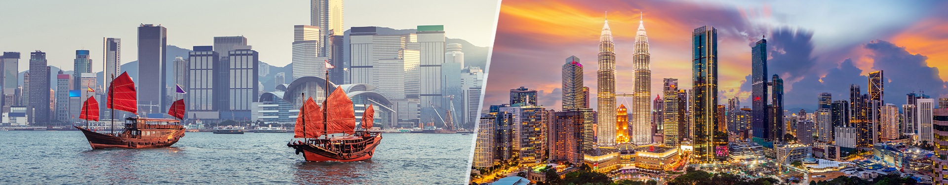 Hong Kong y Kuala Lumpur