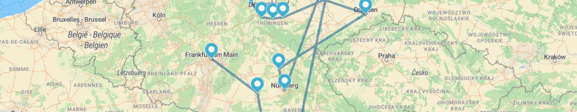 De Berlín a Frankfurt