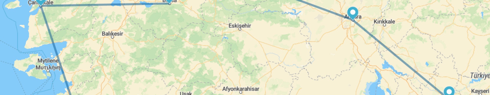Estambúl, Ankara, Capadocia, Pamukkale, Esmirna y Canakkale