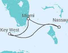 Itinerario del Crucero USA, Bahamas - MSC Cruceros