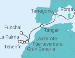 Itinerario del Crucero Islas Canarias - MSC Cruceros Itinerario del Crucero Islas Canarias - MSC Cruceros