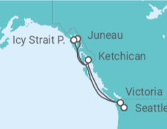 Itinerario del Crucero Alaska - Norwegian Cruise Line Itinerario del Crucero Alaska - Norwegian Cruise Line