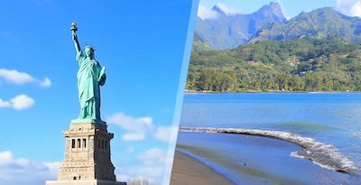Nueva York y Tahití Nueva York y Tahití