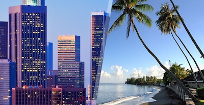 Los Ángeles y Tahití Los Ángeles y Tahití