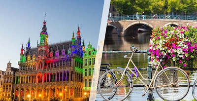 Bruselas y Ámsterdam en tren Bruselas y Ámsterdam en tren