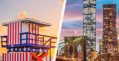 Miami y Nueva York Miami y Nueva York