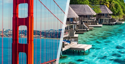 San Francisco, Tahití, Moorea y Bora Bora San Francisco, Tahití, Moorea y Bora Bora