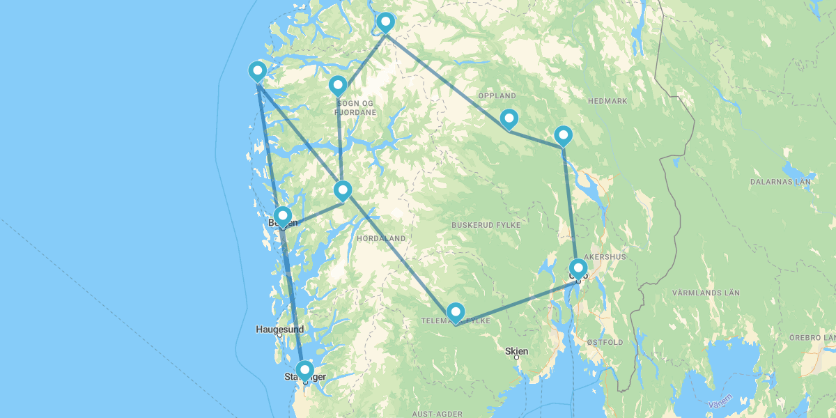 Fiordos Noruegos y Oslo