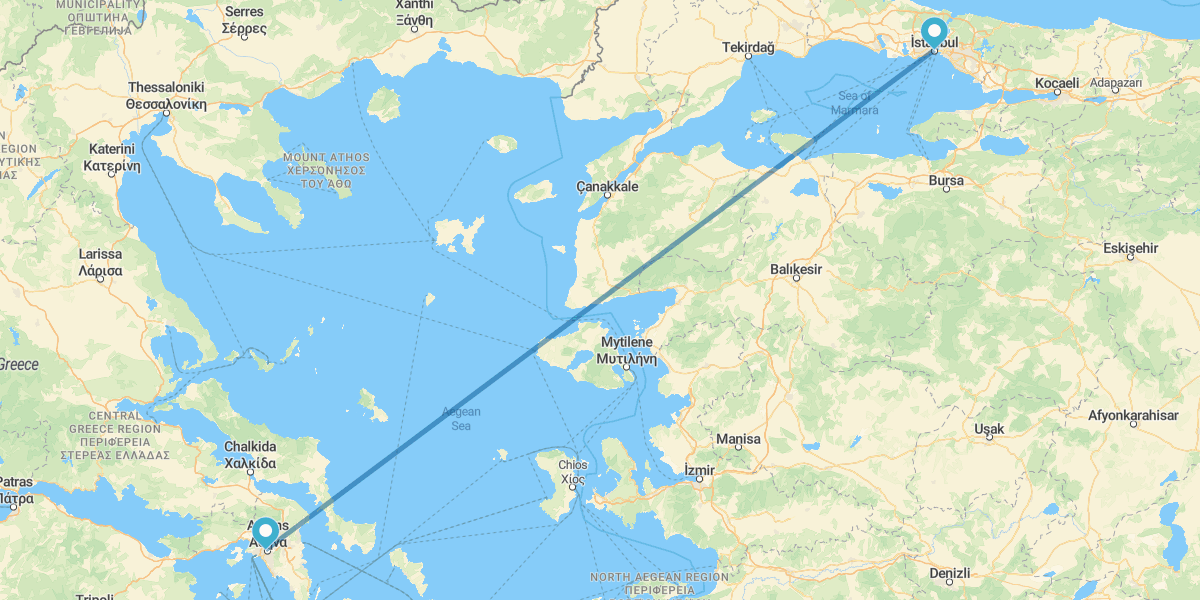 Estambul y Atenas