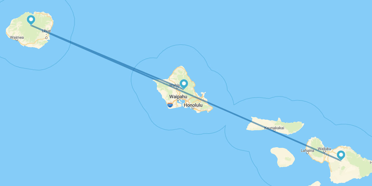 Honolulu (O'ahu), Kauai y Maui