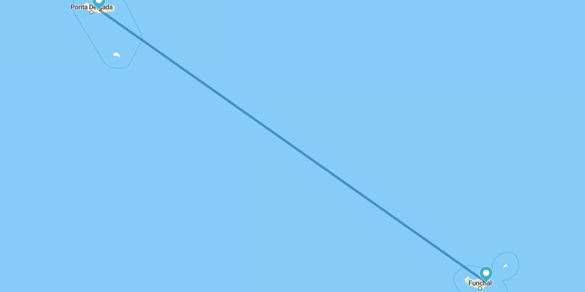 Madeira y São Miguel en avión