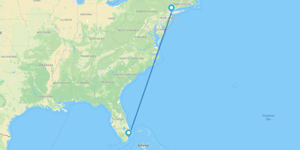 Nueva York y Miami