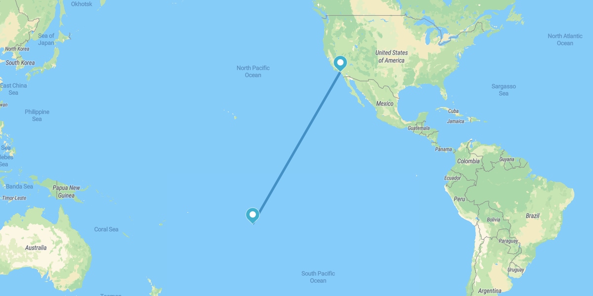 Los Ángeles y Tahití