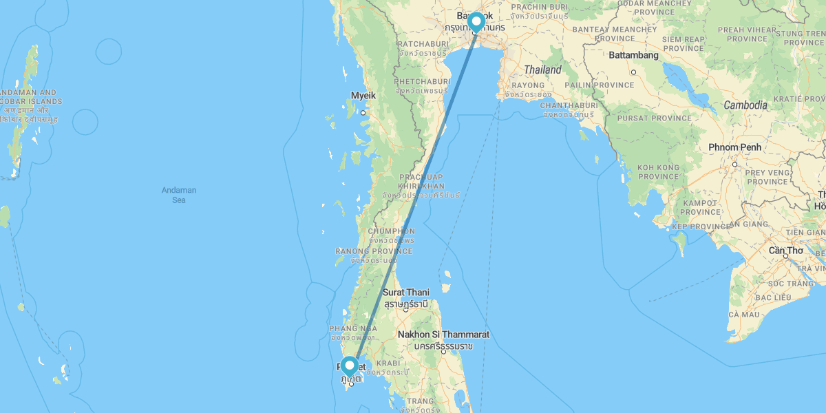 Bangkok y Phuket