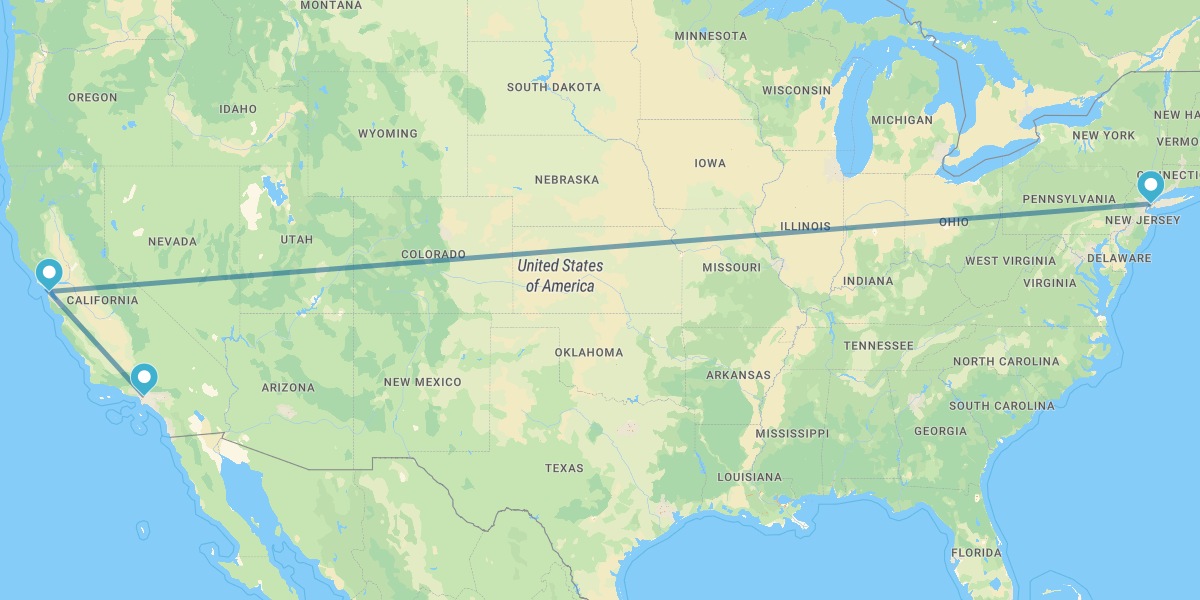 Nueva York, San Francisco y Los Ángeles