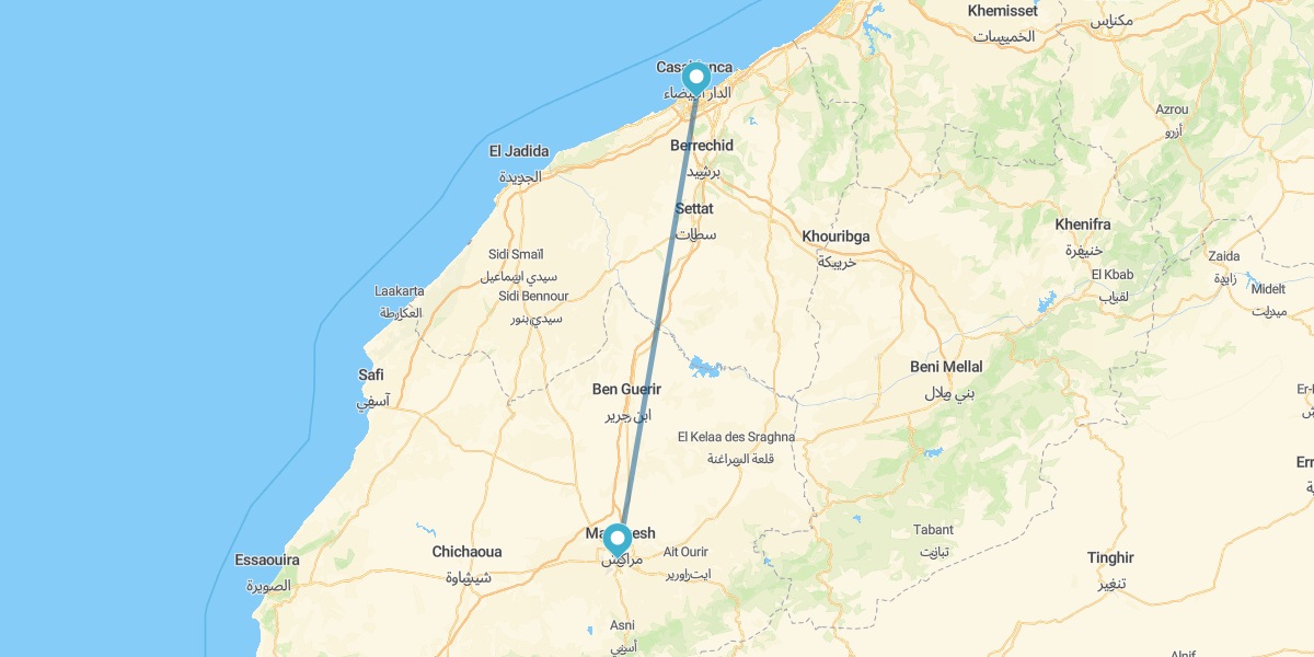 Casablanca y Marrakech